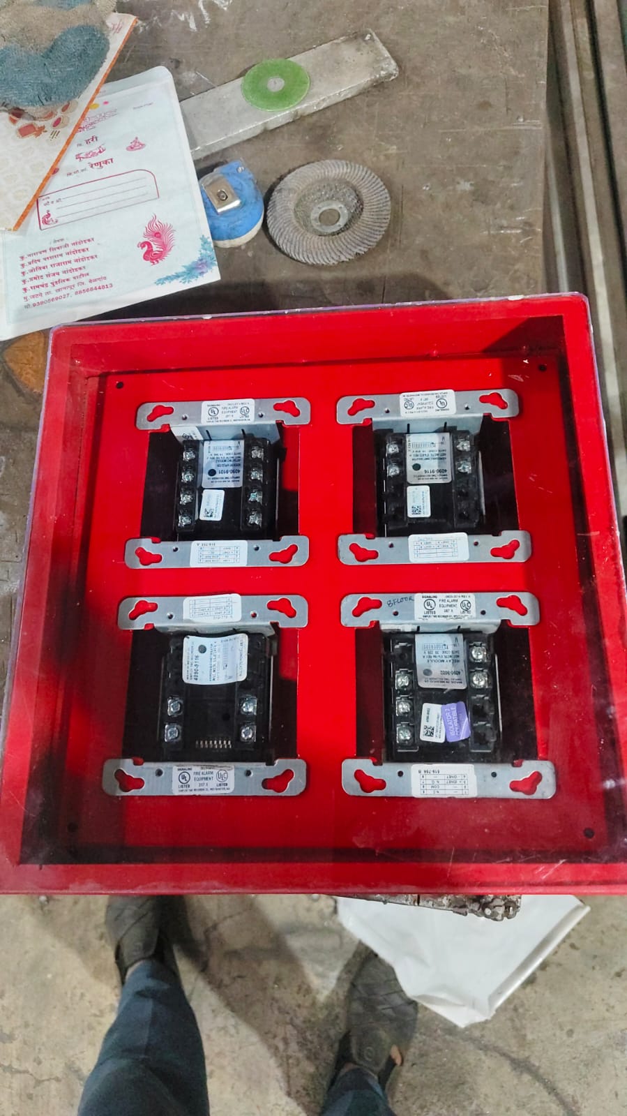 Red Boxes - IP55 rated enclosures